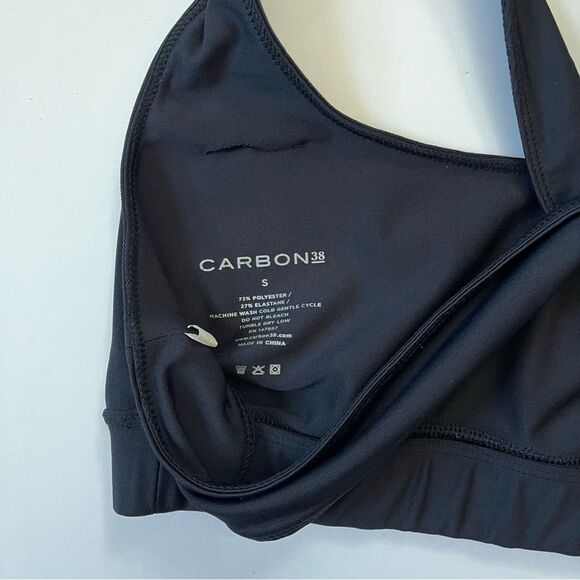 Carbon38 Twist Back Sports Bra Small - Picture 7 of 9